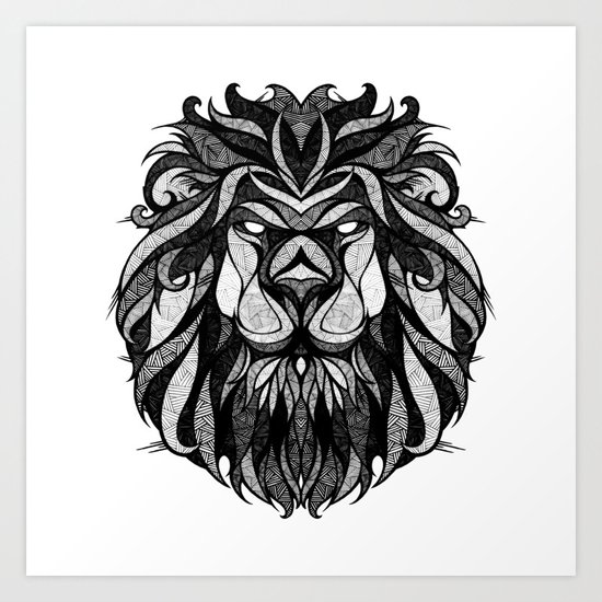 Signs of the Zodiac - Leo Art Print