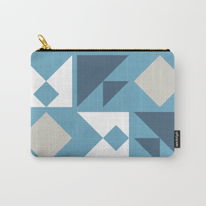 Classic triangle modern composition 20 Carry-All Pouch