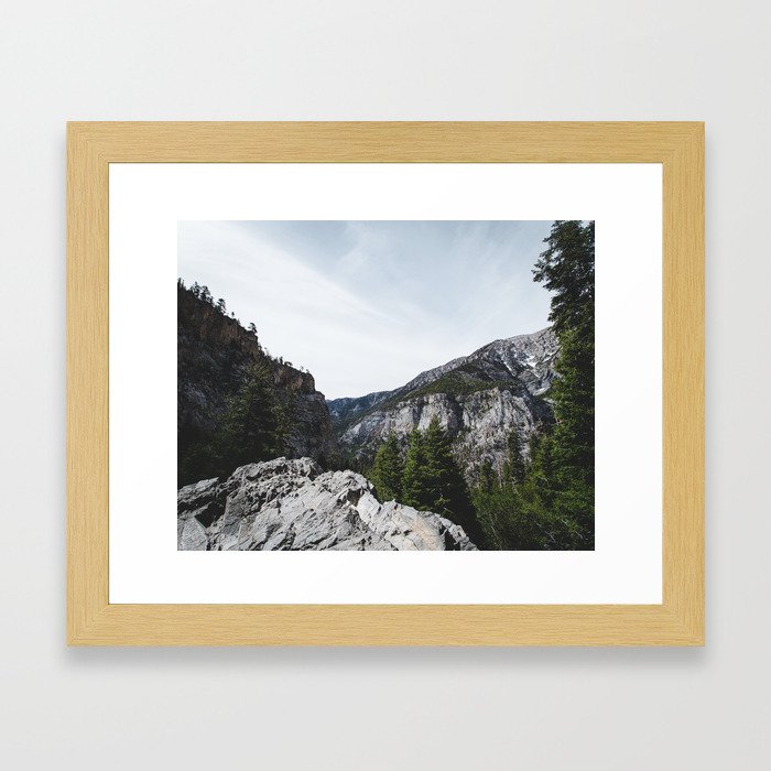 Mary Jane Falls I Framed Art Print