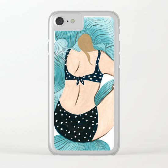 Mimi Hammer Clear iPhone Case