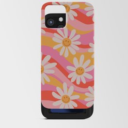 Wavy Daisies iPhone Card Case