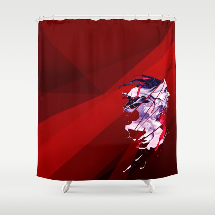 Insoluble Shower Curtain