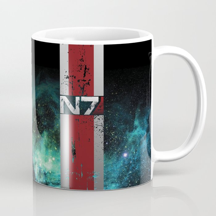 N7 Battle Damaged Armor Coffee Mug
