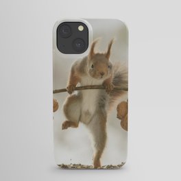 Squirrel the nut carrier iPhone Case