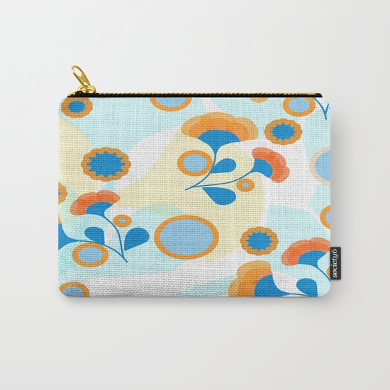 Calendula Pattern Carry-All Pouch