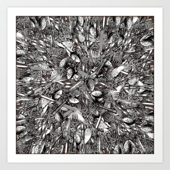 Eat The Rich Art Print