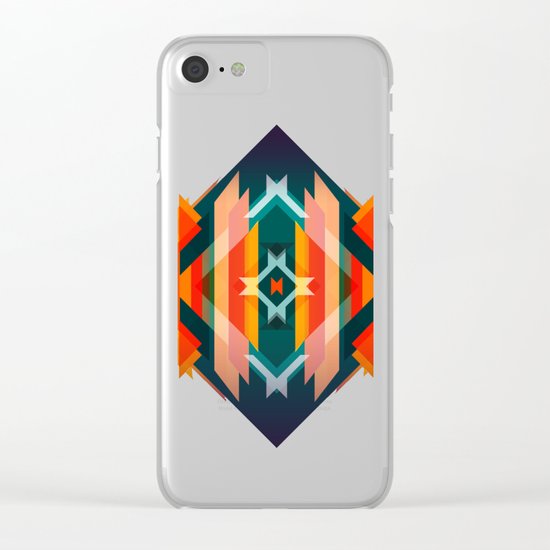 Broken Diamond - Incalescence Clear iPhone Case