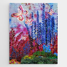 Garden of Butterflies Jigsaw Puzzle