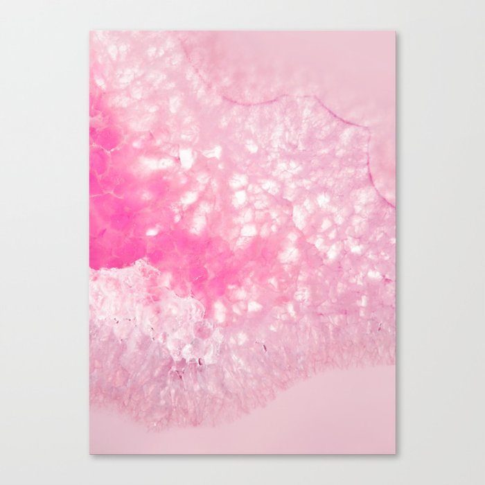 Pink Ice Canvas Print