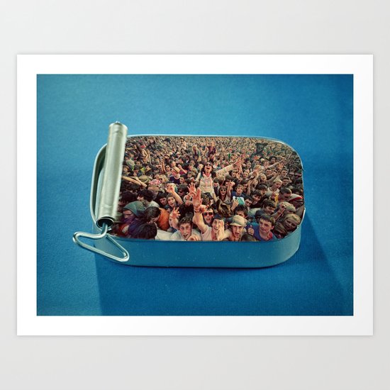 Tincan fans Art Print