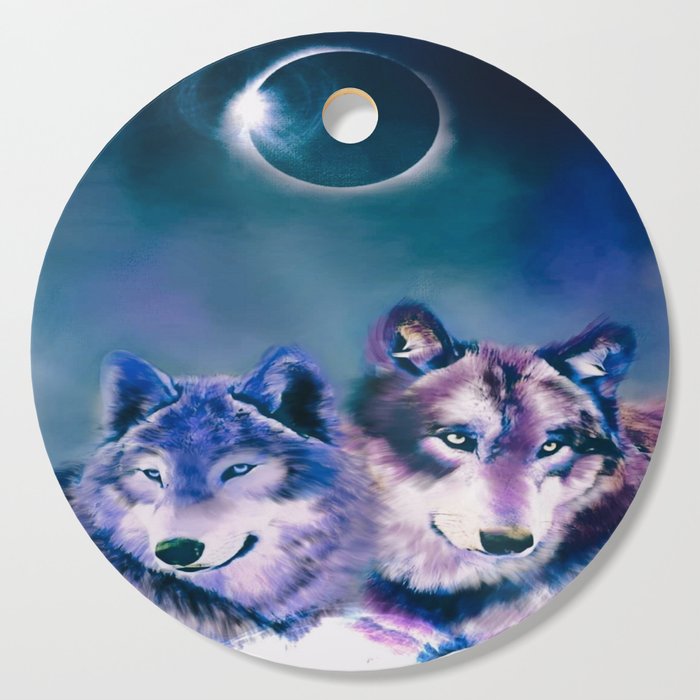 Wolves comfort Cutting Board