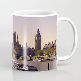 London Cityscape Houses of Parliament England UK Coffee Mug