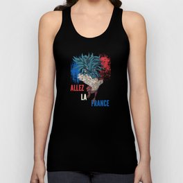 France Coq French Flag Unisex Tank Top