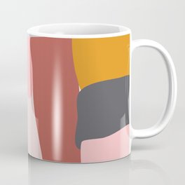 Modern Abstract in Earthy Colors Coffee Mug