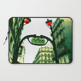 Metro in Paris Laptop Sleeve
