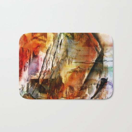 Texture abstract 2016 011 Bath Mat