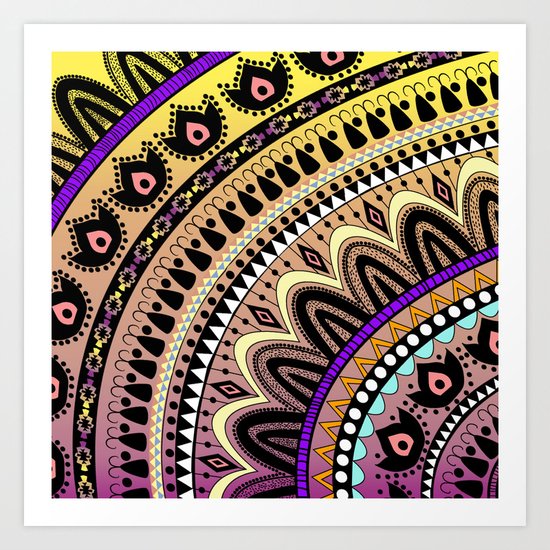 MOONFLOWER Art Print