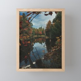 New York Fall Framed Mini Art Print