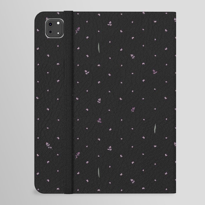 Shadow Buds Floral Print iPad Folio Case