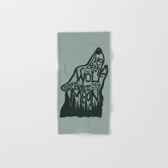 The Wolf Hand & Bath Towel