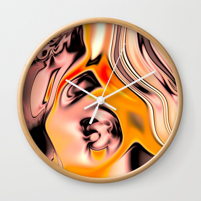 Colorful Gradient Wall Clock