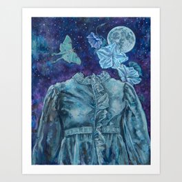They Called Her Moonflower Art Print
