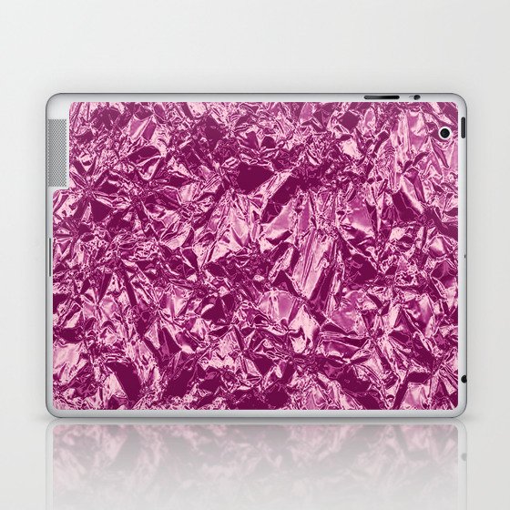 Pink Foil Modern Collection Laptop & iPad Skin