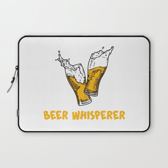 Beer Whisperer Laptop Sleeve
