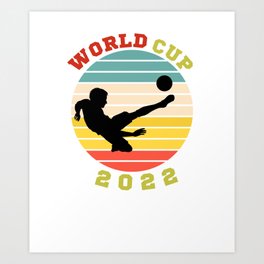 world cup 2022 Art Print