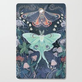 Luna Moth Cutting Board