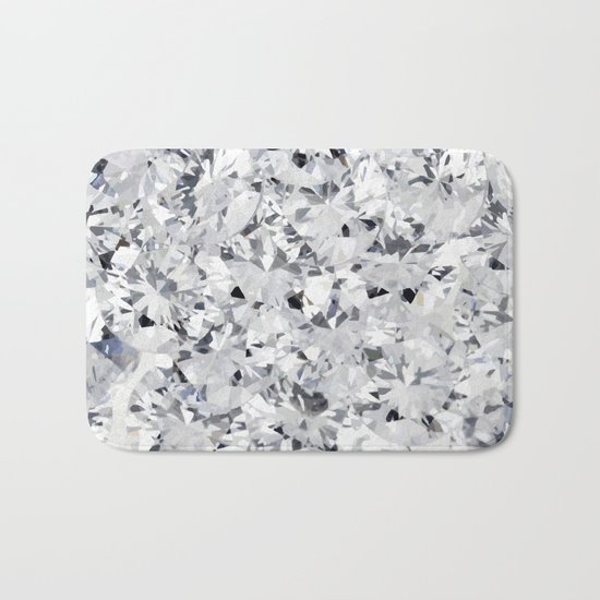 like diamonds in the sky Bath Mat