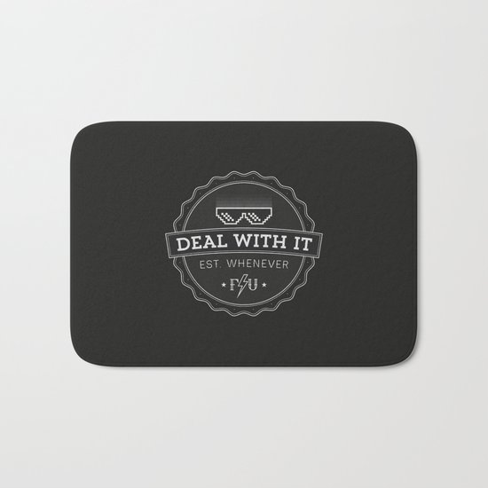 Deal With It Bath Mat