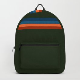 Freya - Classic Retro Summer Stripes Backpack