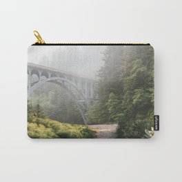 Oregon Coast | Path to the Bridge | Surreal Collage Carry-All Pouch