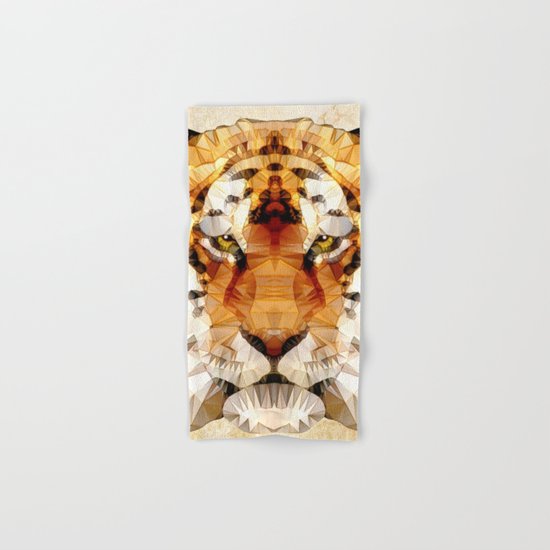 abstract tiger Hand & Bath Towel
