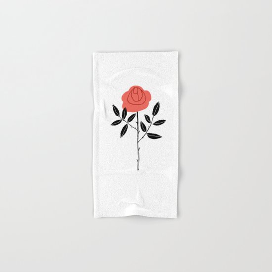 Rose Hand & Bath Towel