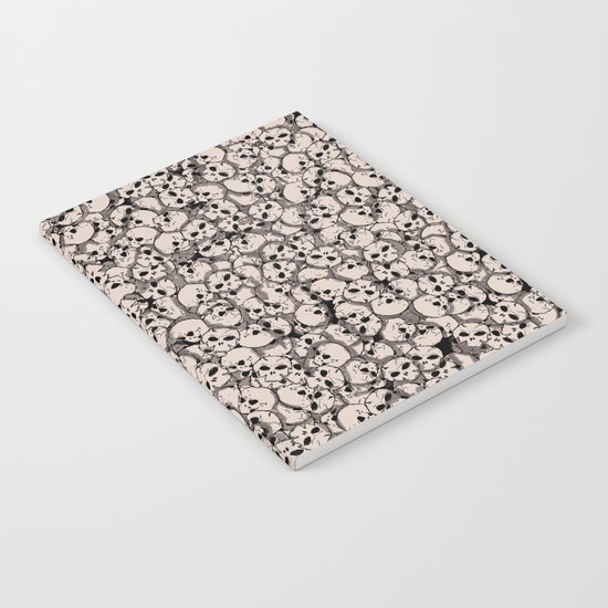 Skull Pattern Notebook