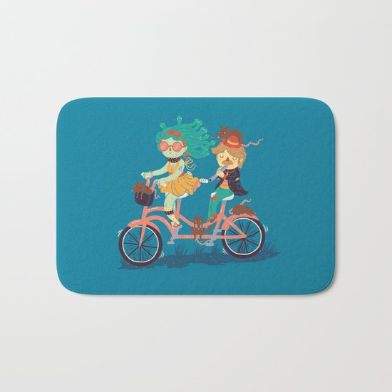 Medusa & The Pied Piper Bath Mat