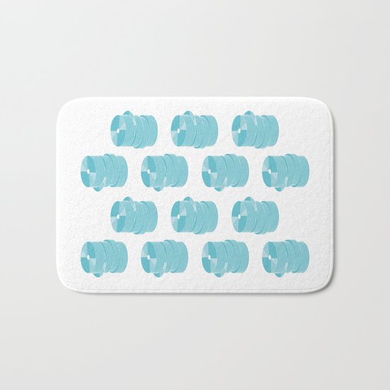 CD Infographics Bath Mat