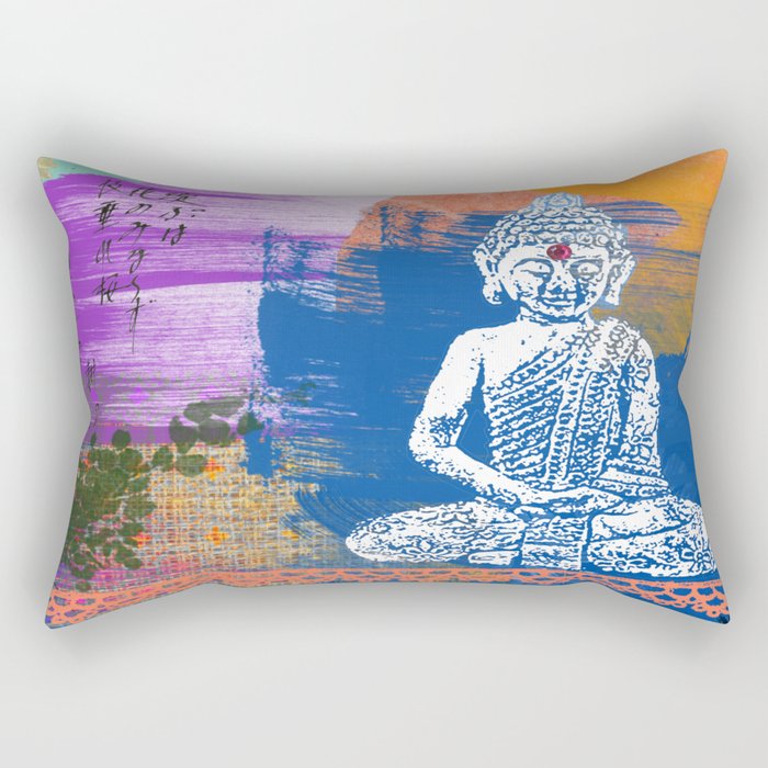 BUDDHA COLOR Rectangular Pillow