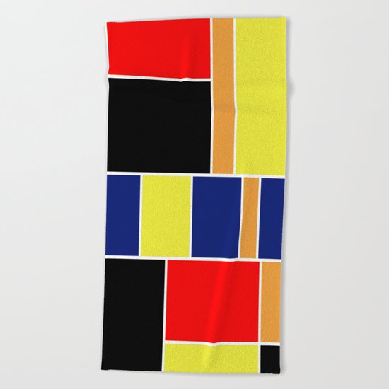 Abstract #404 Beach Towel