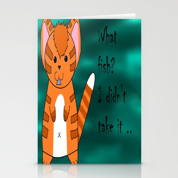 What fish ? Stationery Cards