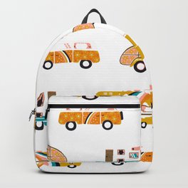 Retro Road Trip – White Backpack | Vanlife, America, Camper, Nationalpark, Vehicle, Van, Retro, Rv, Summer, Car 