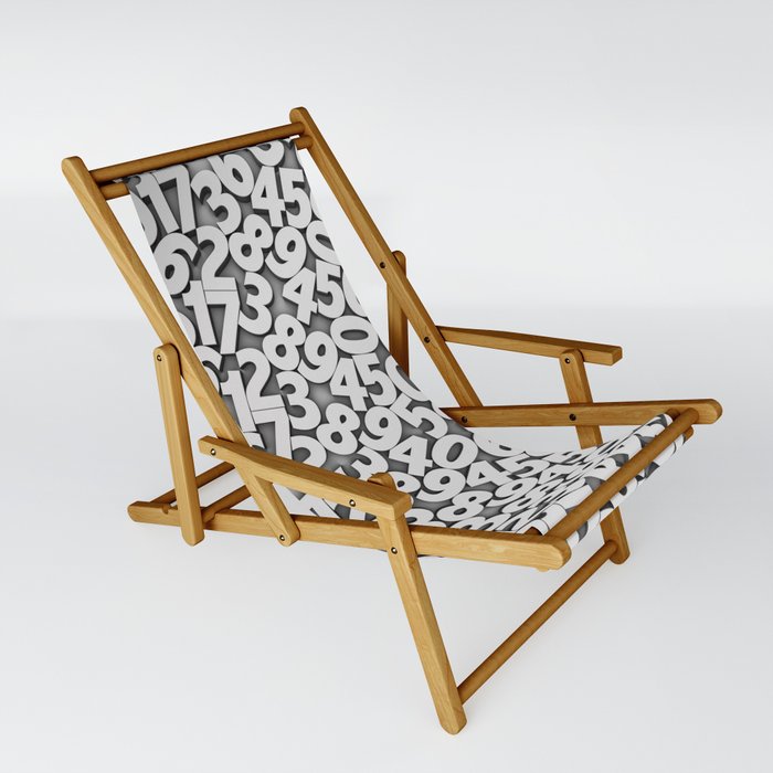 By The Numbers Sling Chair By Grandeduc