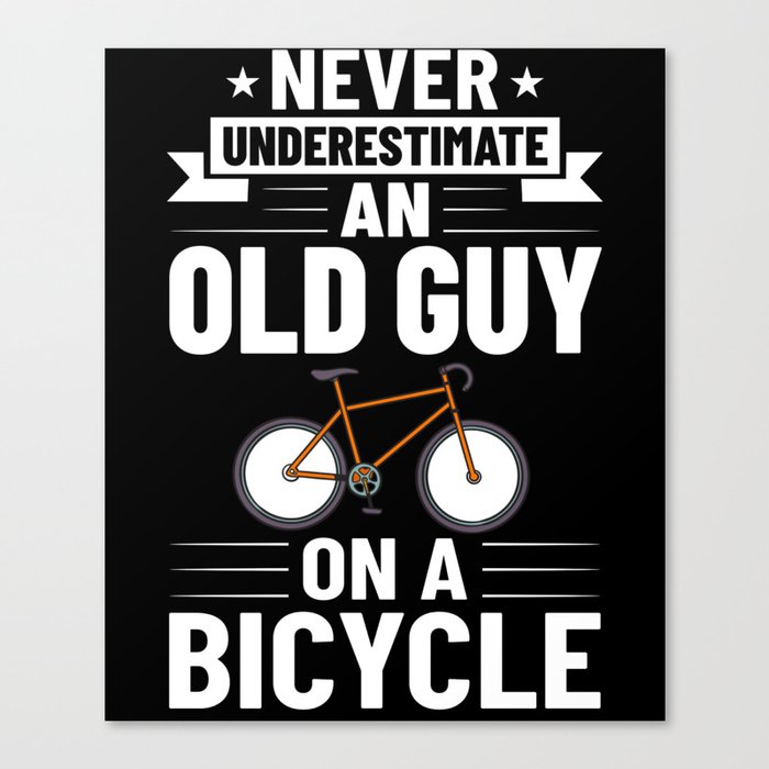 Cycling Mountain Bike Bicycle Biking MTB Canvas Print