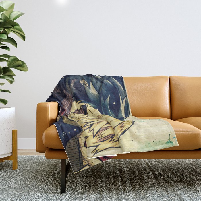 My Hero Academia Dabi Throw Blanket by Gwendolyn W Hicks Society6