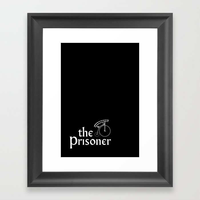 the prisoner Framed Art Print