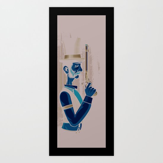 Pistols At Dawn: Mr Cotton Art Print