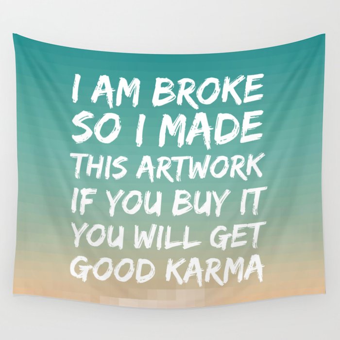 Good Karma Wall Tapestry