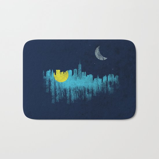 city that never sleeps Bath Mat